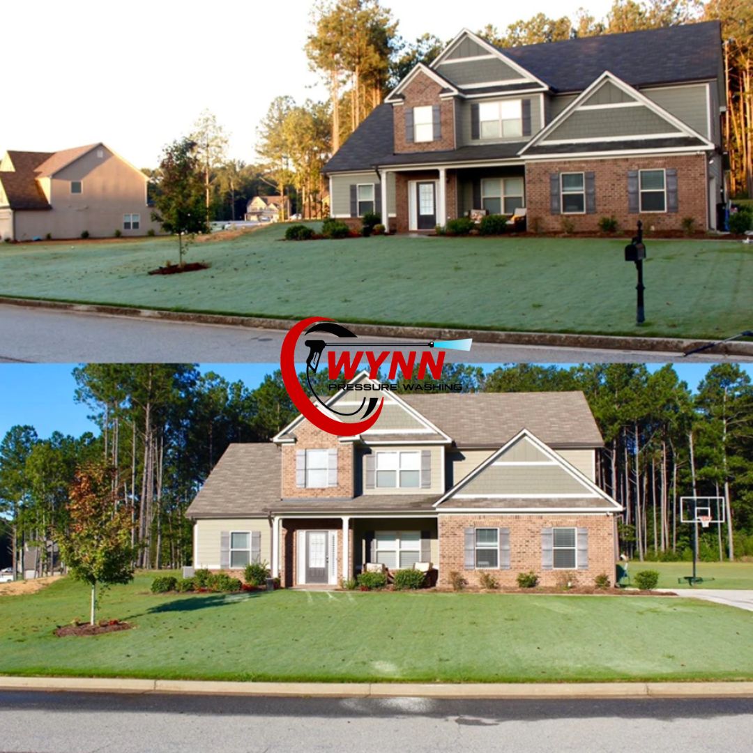 House Washing In Athens GA by Wynn Pressure Washing