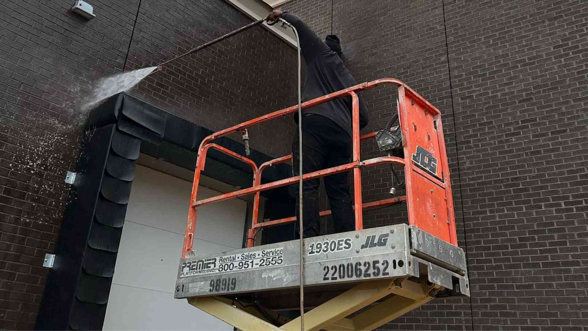 Commercial pressure washing in Athens